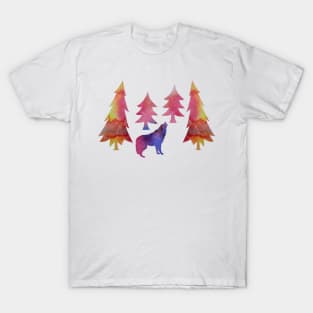 Howling wolf T-Shirt